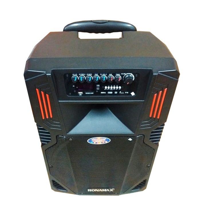 [Nhập PHUC5 giảm 5% - 200k] Loa kéo Bluetooth Loa karaoke di động RONAMAX F12 300W