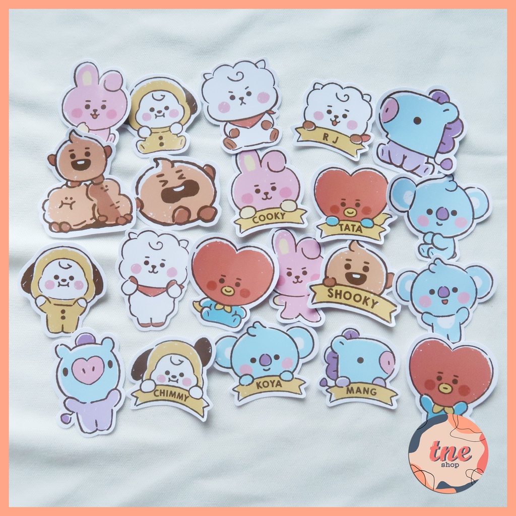 Sticker Baby BT21