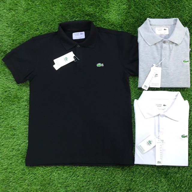ÁO POLO NAM BASIC CÁ SẤU, HÀNG VNXK, HÌNH THẬT