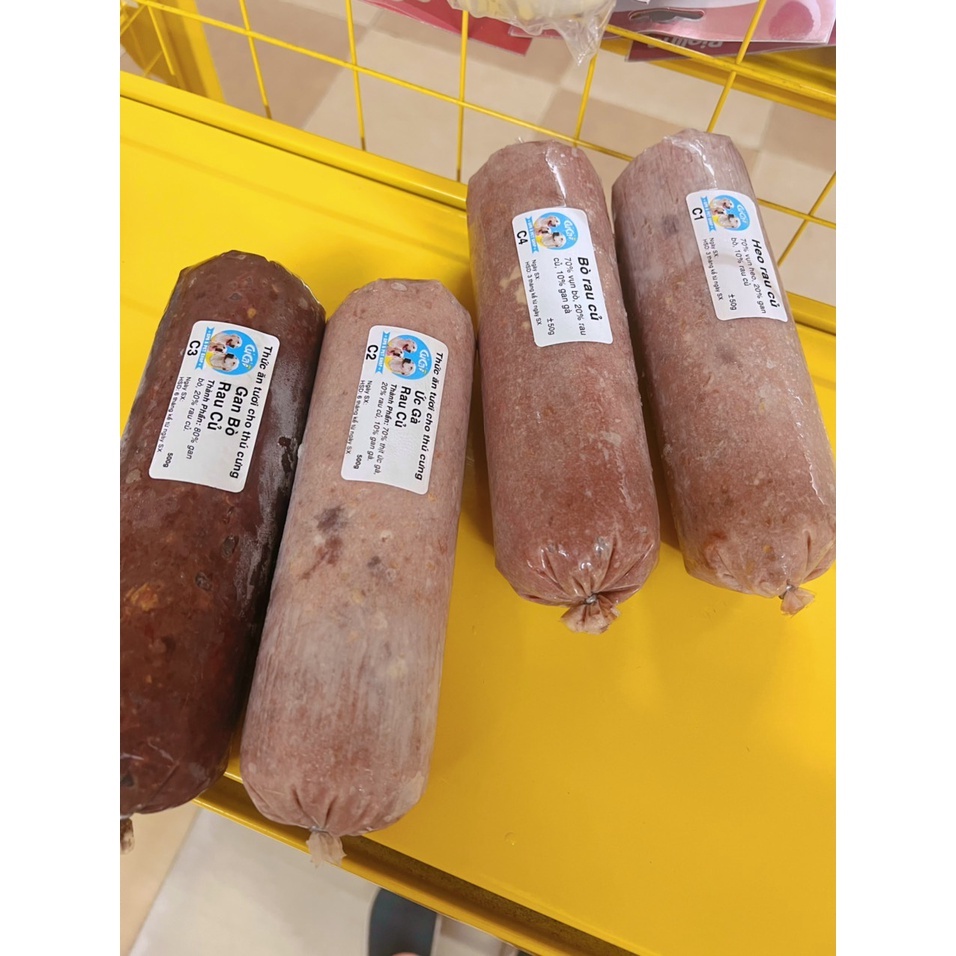 Thức ăn cho chó mèo Củ Cải Pet Shop, đồ ăn xay dinh dưỡng cho chó mèo tiện lợi, sạch sẽ cho thú cưng