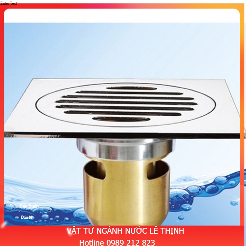 Ga Thoát Sàn Đồng 100% Mạ Niken-Crom Cao Cấp