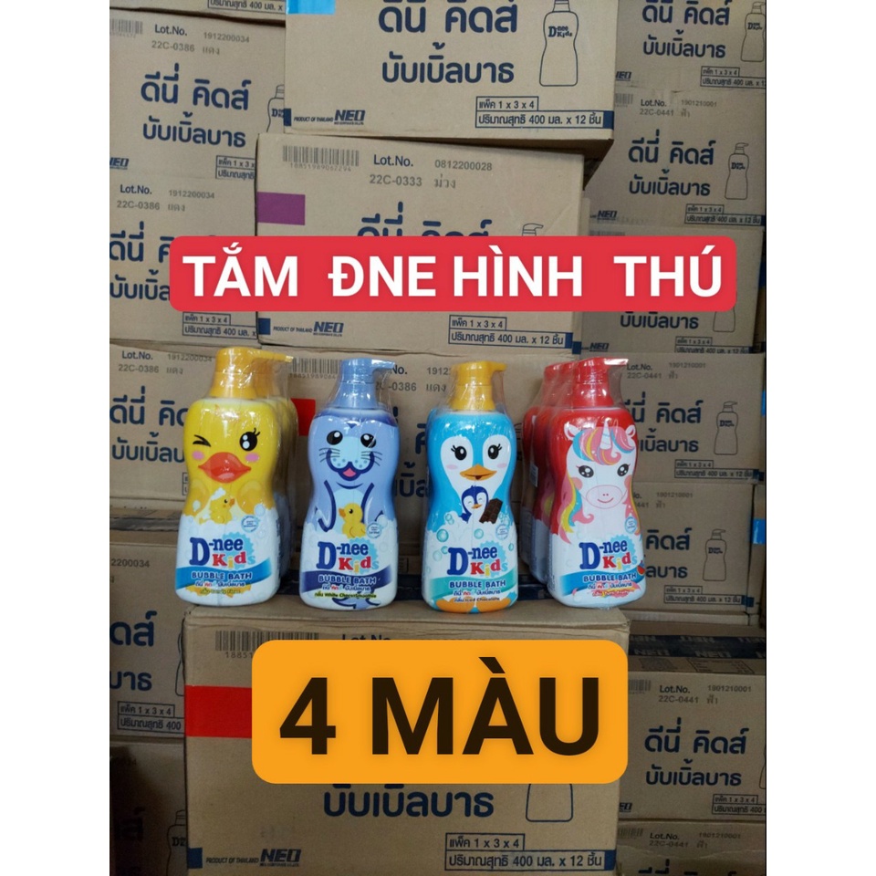 SỮA TẮM GỘI DNEE KID HÌNH THÚ 400ML ( Thái Lan)