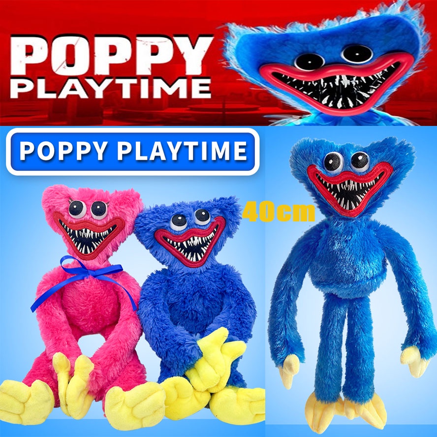 🇻🇳Trong kho🇻🇳40cm Huggy Wuggy Poppy Playtime đồ Chơi Sang Trọng Nhồi Bông Búp Bê Trò Chơi Nhân Vật đồ Chơi Trẻ