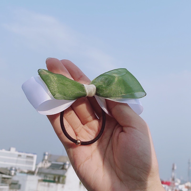 Cột tóc phối 2 màu 🌼 SIÊU ĐẸP 🌼 CÁ TÍNH 🌼 SIÊU RẺ 🌼 HANDMADE🌼