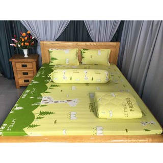 ga thun❤❤FREESHIP❤❤drap thun_ bộ drap thun hàn 4 món