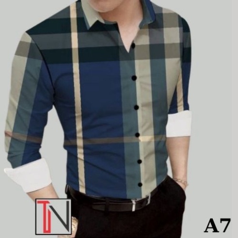 ÁO SƠ MI NAM tay dài BIGSIZE họa tiết Vn_fashion