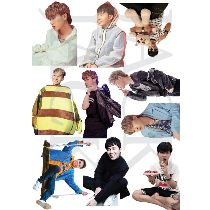 SET STICKER JACK  SET A5 - 10 HÌNH