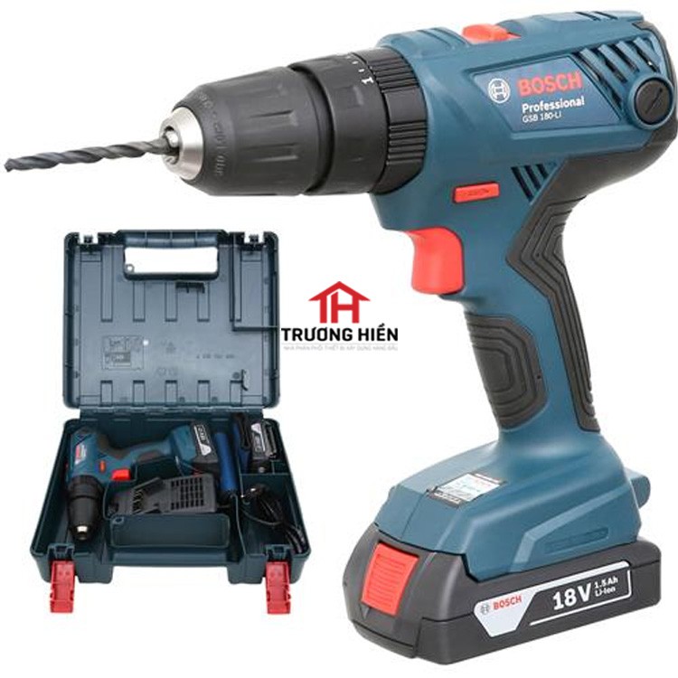 Máy khoan vặn vít dùng pin GSR 180LI - 12Li - 18V