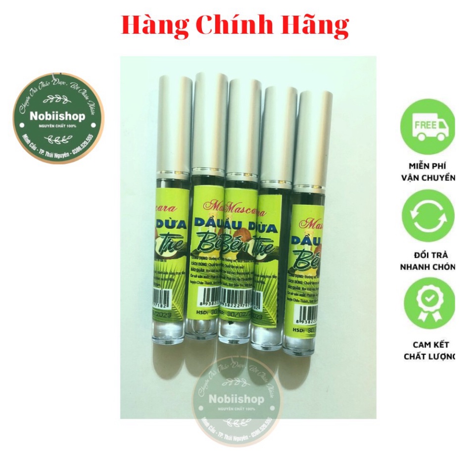Chuốt Mi Dầu Dừa Macara Dầu Dừa Tự Nấu Nobiishop Loại 10ml Dầu Dừa Bến Tre | BigBuy360 - bigbuy360.vn