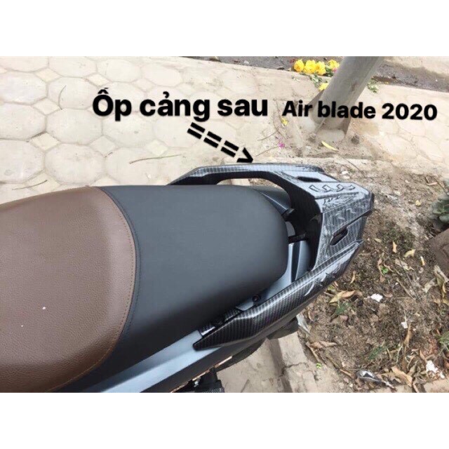 Ốp tay xách-ốp cảng sau air blade ab ốp tay dắt 2016 2017 2018 2019 2020 2021 crom carbon