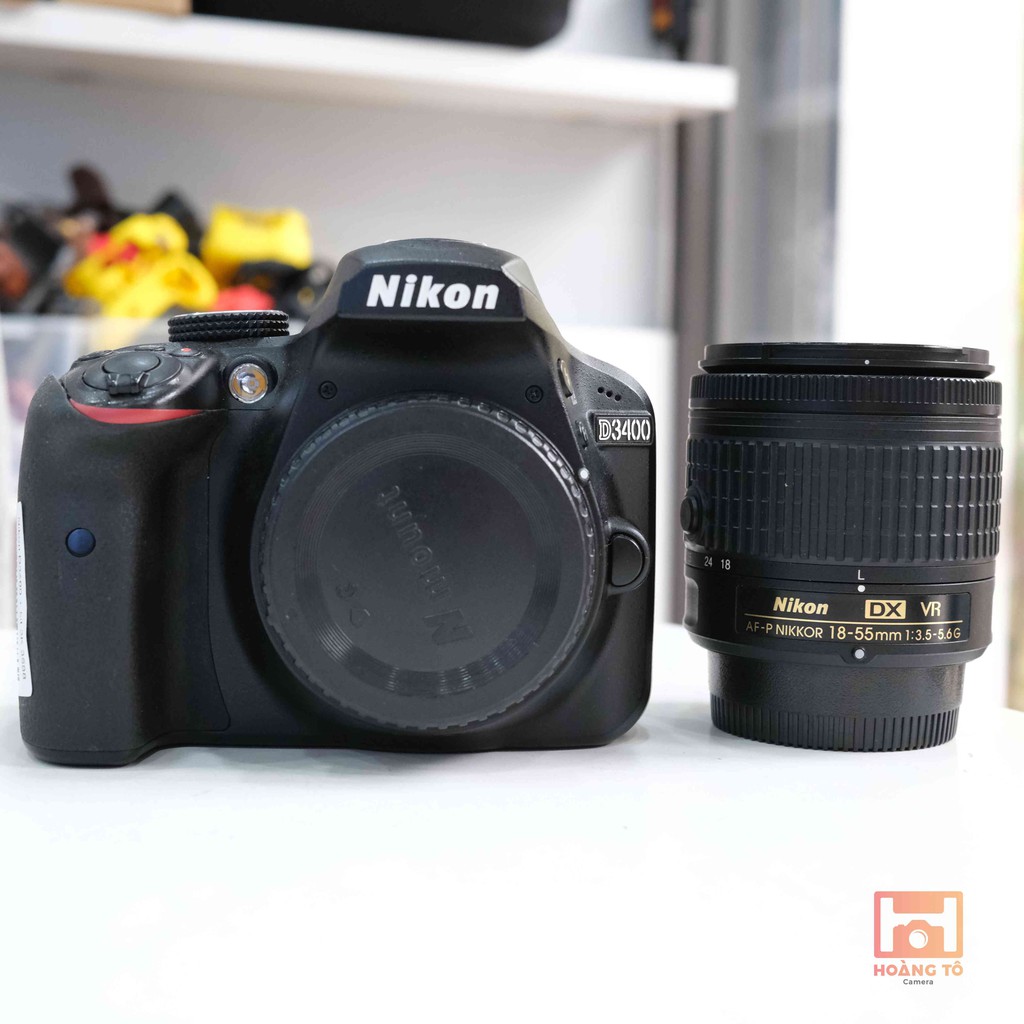 Máy ảnh Nikon D3400 kit 18-55mm cũ đẹp