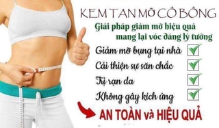 KEM TAN MỠ CÔ BÔNG