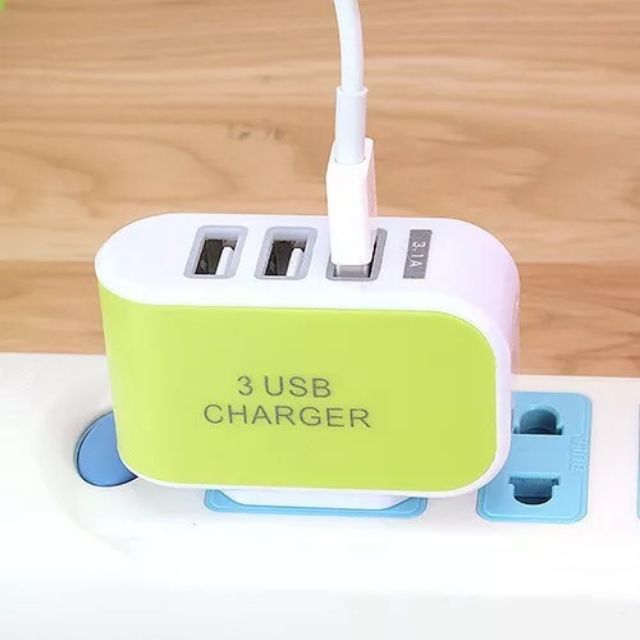 CỦ SẠC 3 CỔNG USB