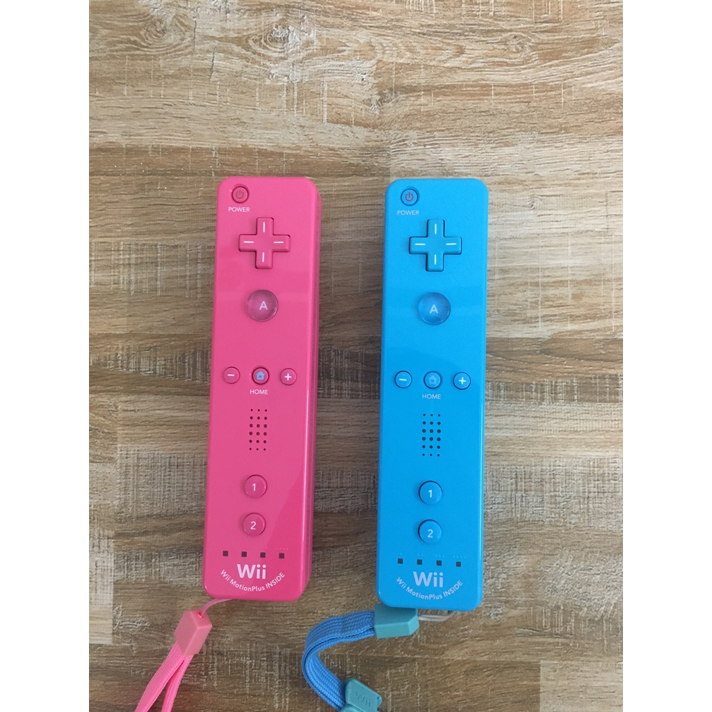 Điều khiển Wii Remote tích hợp Motion Plus và Nunchuck cho máy chơi game, hàng zin chuẩn nhạy