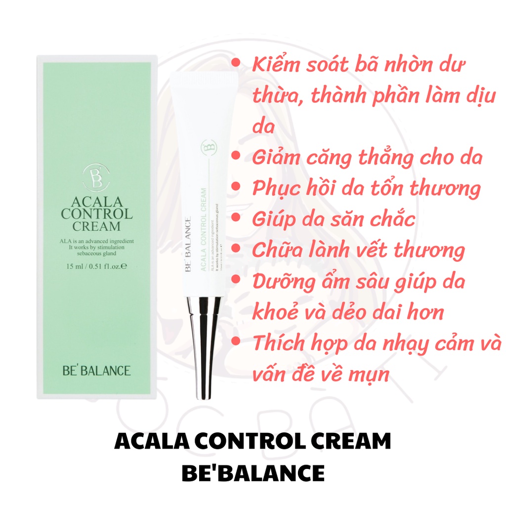 KEM DƯỠNG DA- ACALA CREAM BE'BALANCE