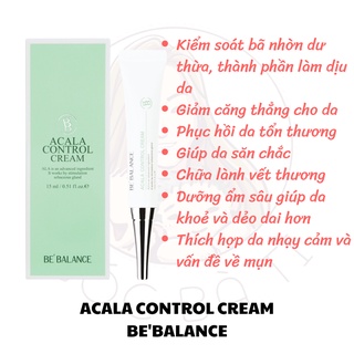 KEM DƯỠNG DA- ACALA CREAM BE'BALANCE