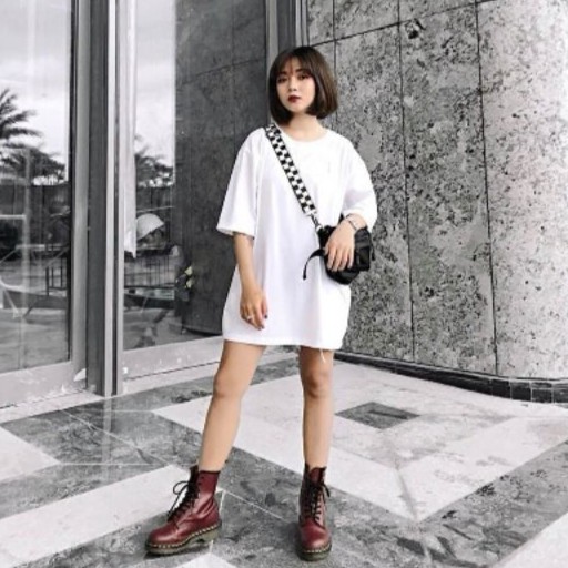 Áo Thun Trơn Oversize màu TRẮNG/ĐEN/TAN form nam nữ Unisex  Áo phông form rộng tay lỡ July7store