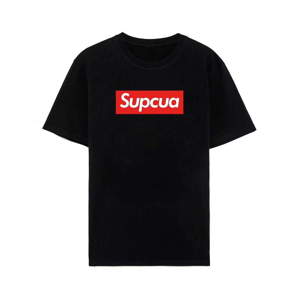 Áo thun SupCua tấu hài thương hiệu, unisex nam nữ cotton 4 chiều phong cách trẻ trung, năng động