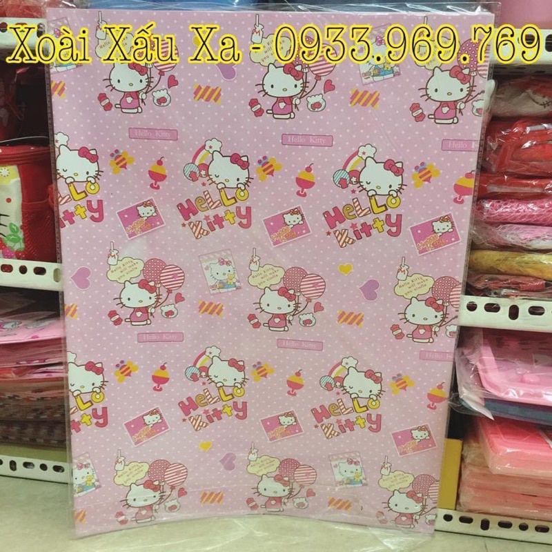Giấy bao tập, gói quà... hello kitty dễ thương