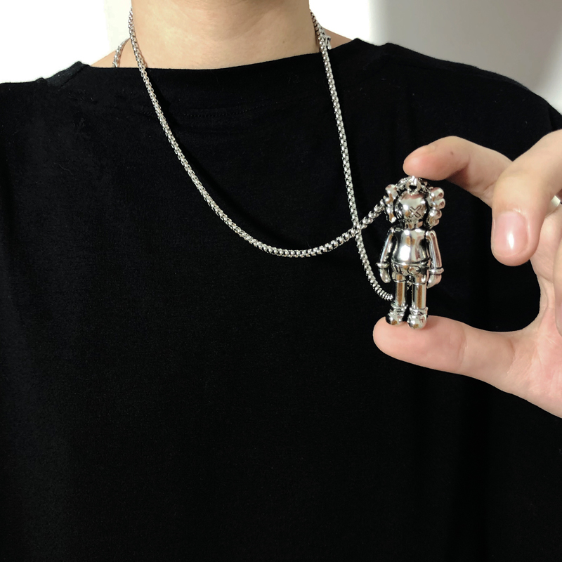 Dây Chuyền Mặt Hoạt Hình 23AA Phong Cách Hàn Quốc Cổ Điển Dễ Phối Đồ Thời Trang