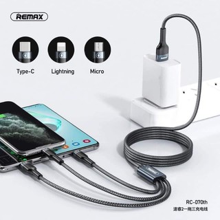 Dây sạc Remax 3 trong 1