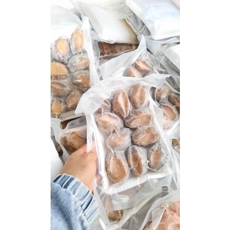 Bào ngư VN net9 (~22c/kg), cấp đông 0.5kg/phần
