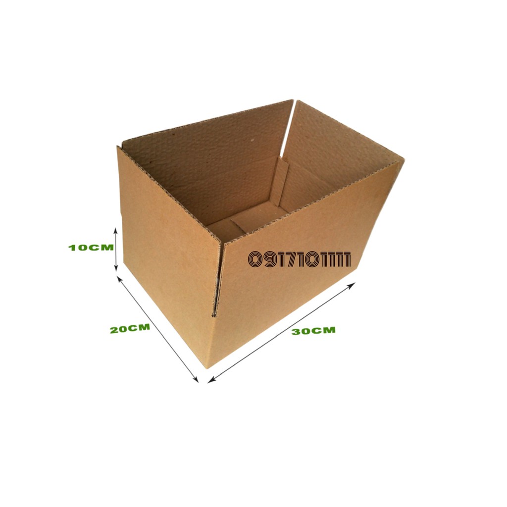 Combo 25 hộp 30x20x10 Hộp carton đóng gói hàng