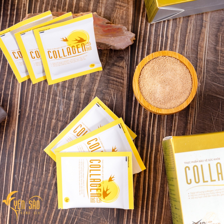 Collagen Yến Sào - HAN Organic - Hộp 30 gói