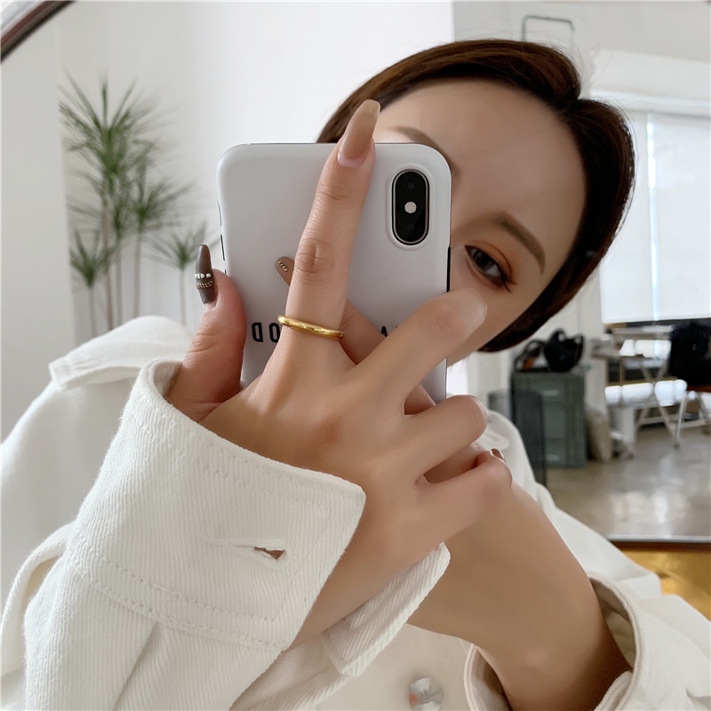 Nhẫn Mạ Vàng 18k Phong Cách Thời Trang Âu Mỹ Dành Cho Nữ