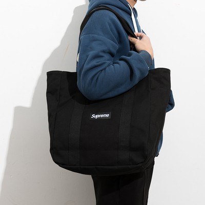Supreme 20FW new large-capacity fashion all-match single shoulder bag college tote bag