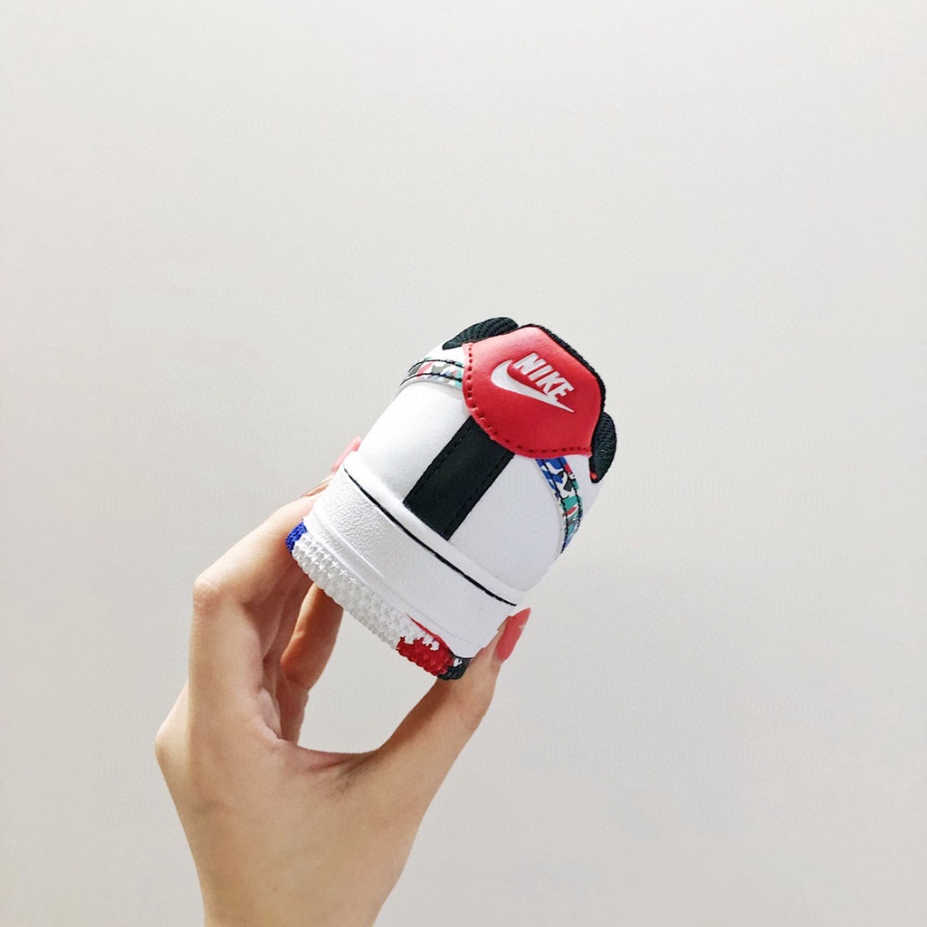 89*hàng Có Sẵn*Giày Thể Thao Air Force Số 1 Cổ Thấp Buộc Dây Thời Trang Cho Bé Trai Và Bé Gái