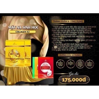 Mặt Nạ Sinh Học Collagen X3 ( Hộp 5 gói)