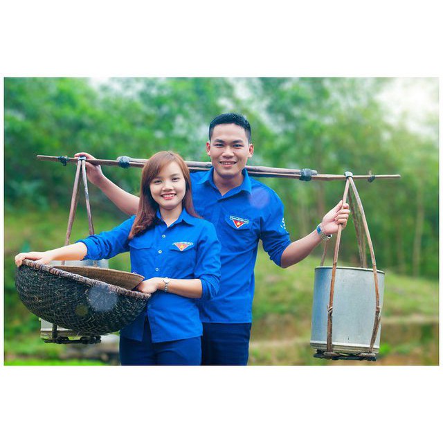 Áo sơ mi đoàn thanh niên loại 1 hàng công ty