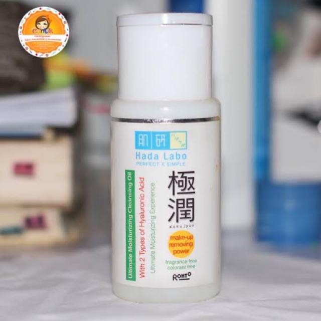 (hàng Mới Về) Dầu Tẩy Trang Hada Labo Gokujyun Ultimate Dưỡng Ẩm Làm Sạch Da