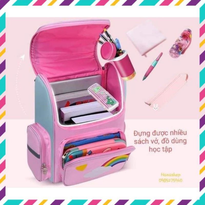 Balo chống gù siêu nhẹ cho học sinh tiểu học lớp 1-5