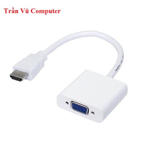 Dây chuyển đổi HDMI-VGA dai 20cm, hàng chất lượng giá tốt