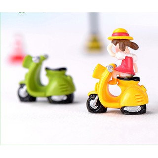 Xe vespa , decor trang trí tiểu cảnh, stellariva