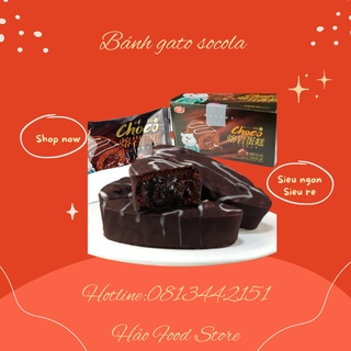 Bánh gato xốp nhân chảy socola