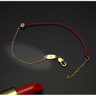 Lắc Tay Dây Đỏ May Mắn Titan Không Đen TT 0969