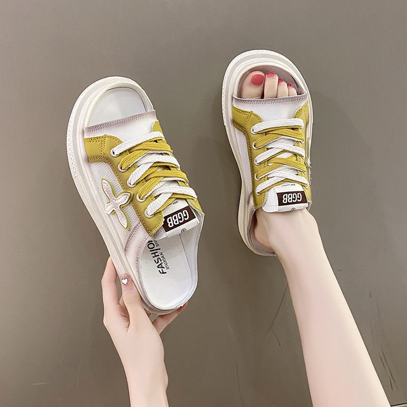 Dép Sandal Phối Lưới Thời Trang Mùa Hè Cho Học Sinh