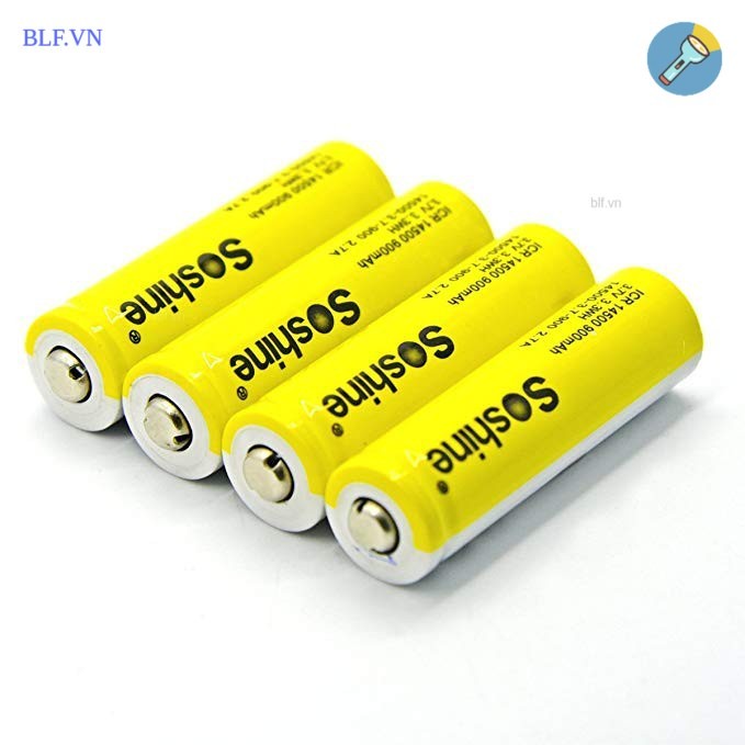 Pin sạc Soshine 14500 3.7V 900mah