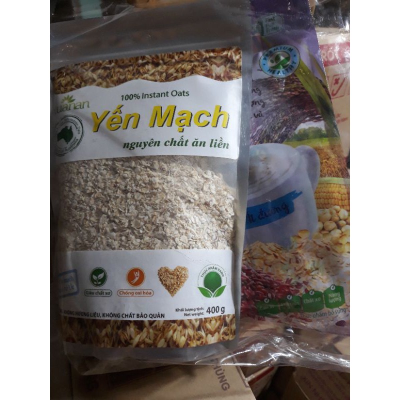 1 bịch Yến mạch xuân an 400g tặng bịch yến mạch