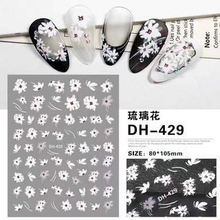 Sticker trang trí nail mã dh429