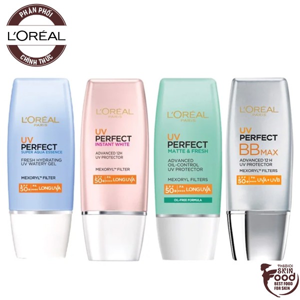 Kem Chống Nắng Kiềm Dầu L'Oreal Uv Perfect Matte Advanced Oil Control Sunscreen