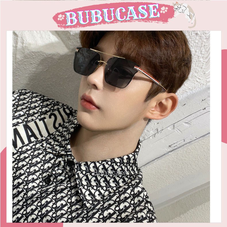 Kính mát vuông unisex cho cả nữ và nam kính râm hợp thời trang