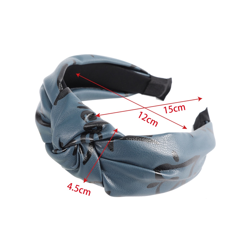 Cài Tóc Haimeikang Bằng Da Phong Cách Hàn Quốc Hợp Thời Trang