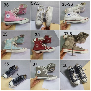 Giày converse 2hand auth sz từ 43-48