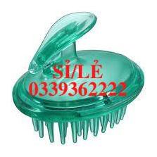 [ HAIANHSHOP ] Lược Gội Đầu Gai Silicon Làm Sach Da Đầu/ Tẩy Tế Bào Chết - Lược Massage Da ĐẦU