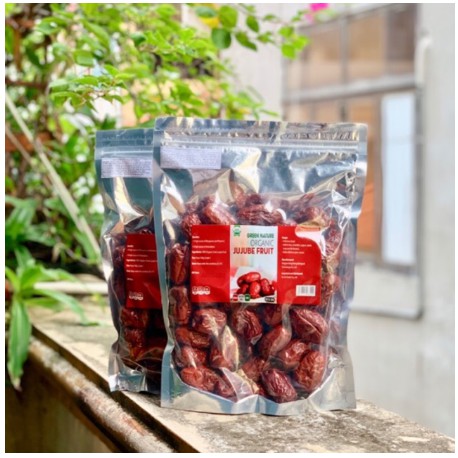 Táo đỏ hữu cơ Tân Cương size to đóng túi 500g