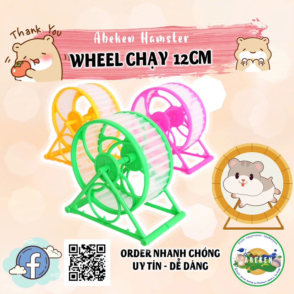 Wheel chạy cơ bản cho hamster